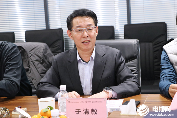 中關村新型電池技術創新聯盟秘書長、電池百人會理事長于清教