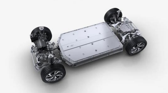 （配圖：第一代專用電車平臺的典型底盤）