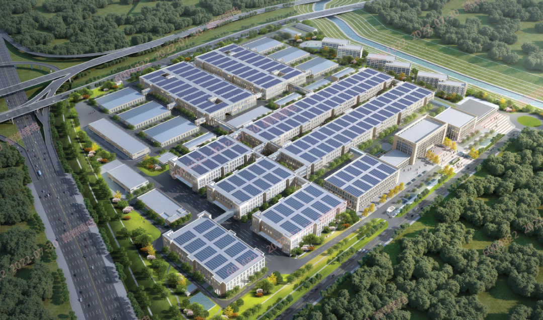 重慶贛鋒20GWh新型鋰電池科技產(chǎn)業(yè)園鳥瞰圖 重慶贛鋒20GWh新型鋰電池科技產(chǎn)業(yè)園鳥瞰圖