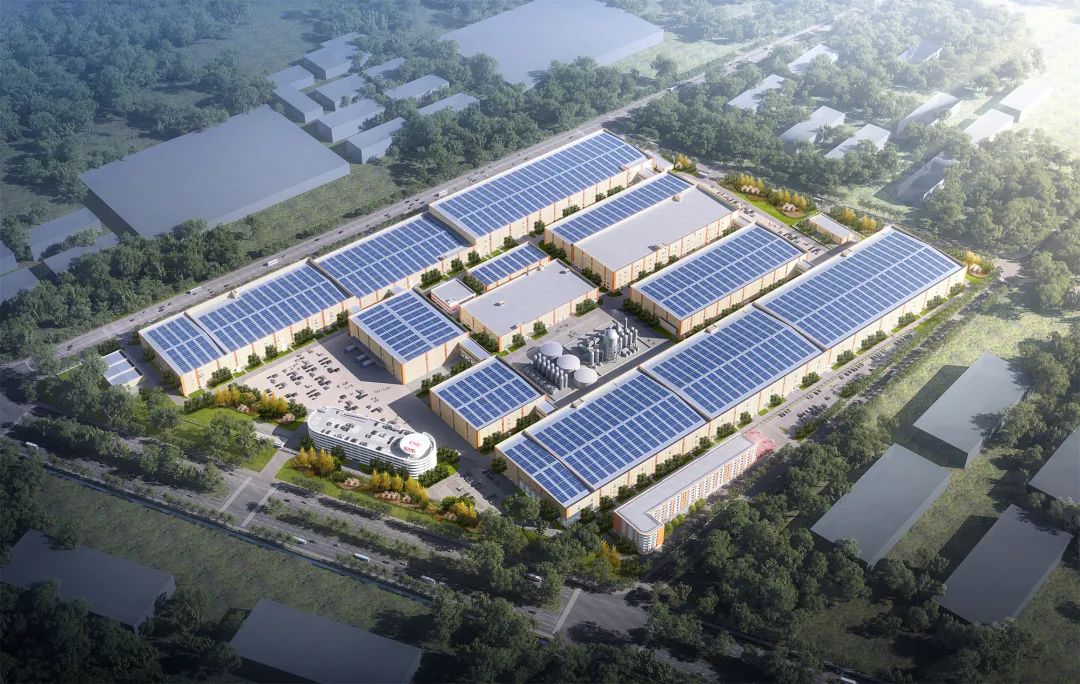 億緯鋰能成都項(xiàng)目效果圖