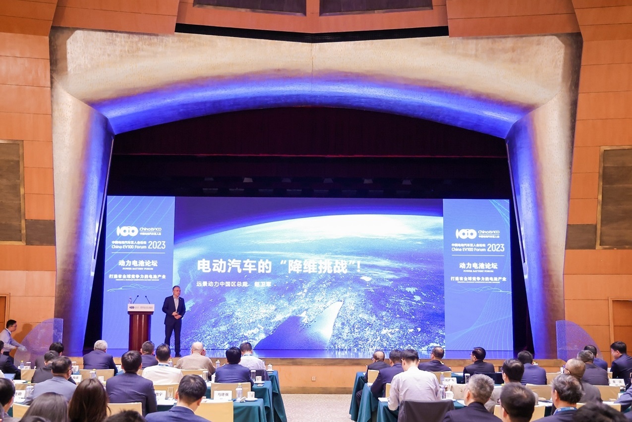 遠(yuǎn)景動力中國區(qū)總裁趙衛(wèi)軍 圖片來源：企業(yè)供圖