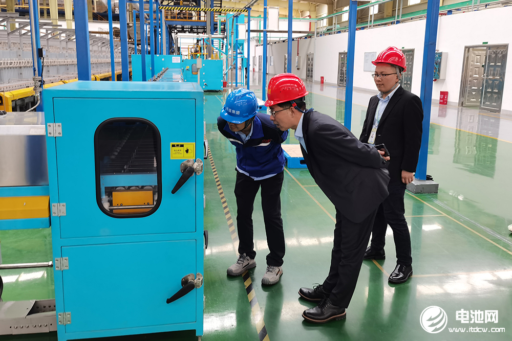參觀考察湖南邦盛新能源科技集團有限公司