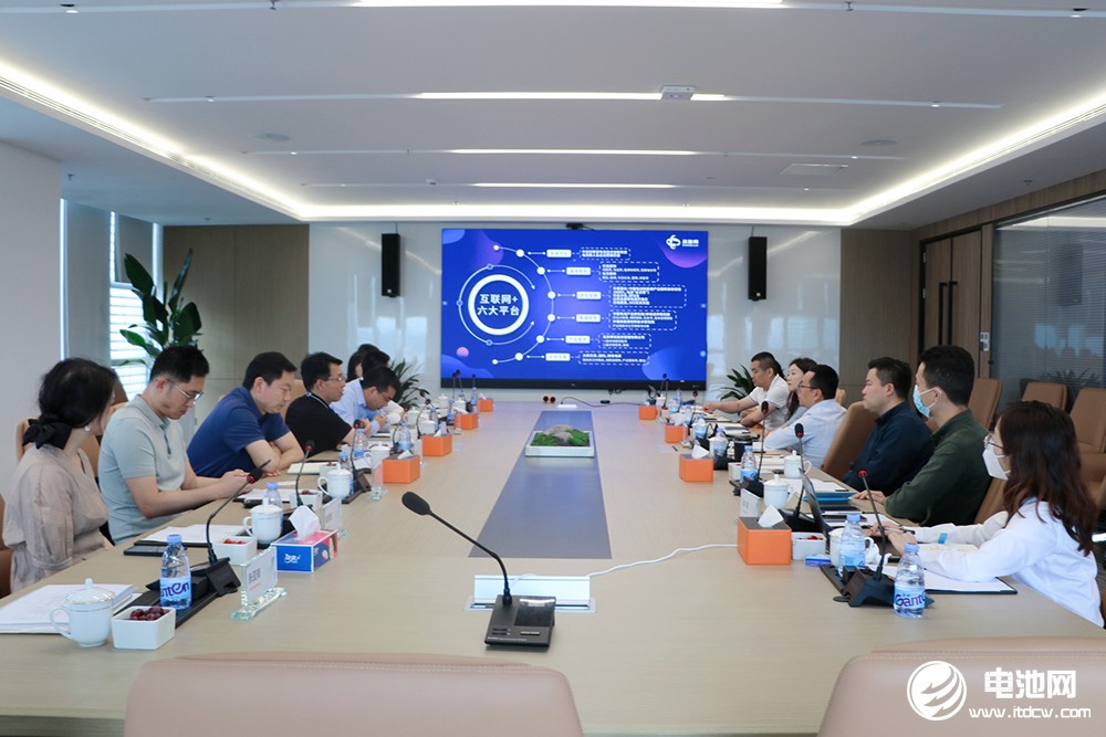 中國電池新能源產(chǎn)業(yè)鏈調(diào)研團一行到訪貝特瑞