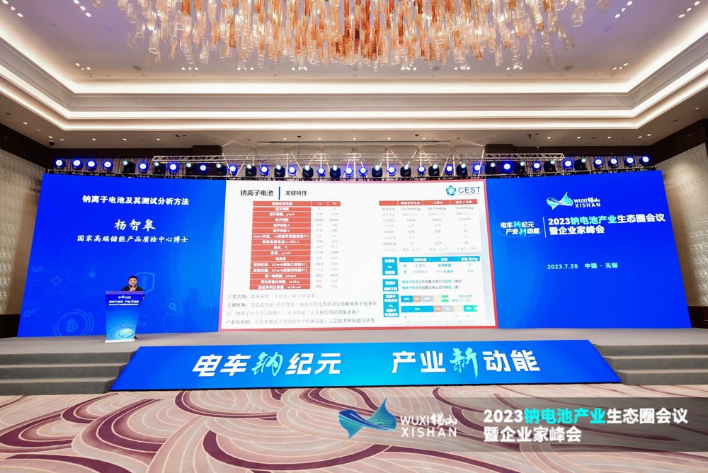 2023鈉電池產業生態圈會議暨企業家峰會現場 2023鈉電池產業生態圈會議暨企業家峰會現場