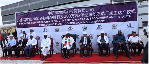 津巴布韋Bikita鋰礦200萬噸/年透鋰長石生產線和200萬噸/年鋰輝石生產線達產 圖/中礦資源 津巴布韋Bikita鋰礦200萬噸/年透鋰長石生產線和200萬噸/年鋰輝石生產線達產 圖/中礦資源