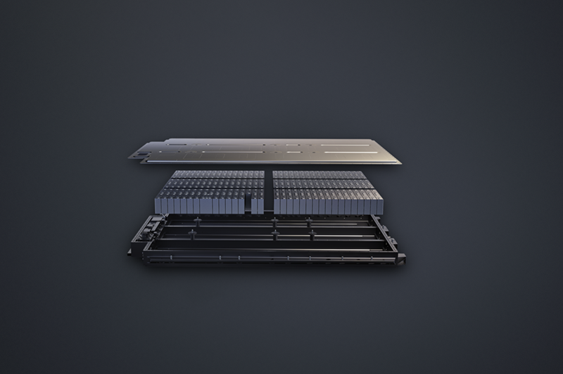 超快充固態(tài)電池 圖/智己汽車 超快充固態(tài)電池 圖/智己汽車