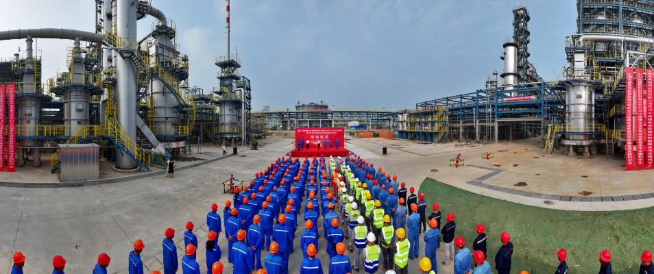 洛陽宏聯新材料10萬噸/年鋰電池負極材料前驅體項目順利中交