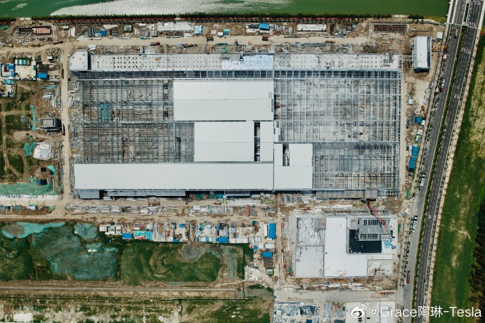 特斯拉上海儲能超級工廠