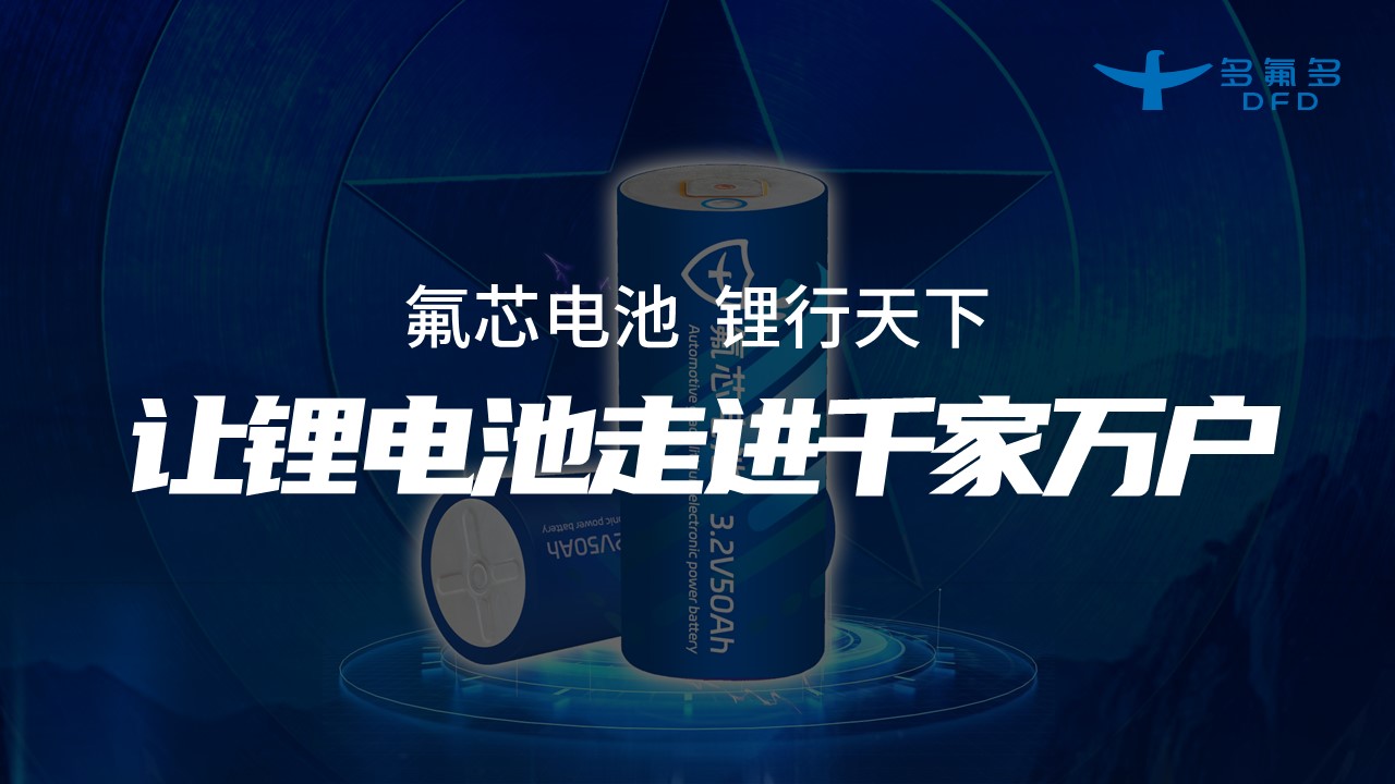 引領新能源電池新紀元!多氟多第三代大圓柱“氟芯電池”面世 引領新能源電池新紀元!多氟多第三代大圓柱“氟芯電池”面世