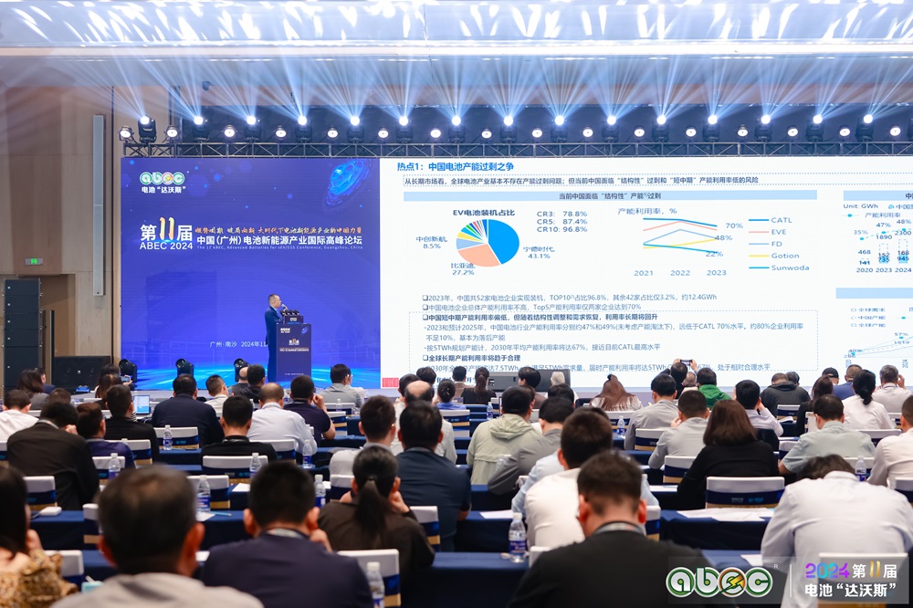 ABEC 2024 | 第11屆中國（廣州）電池新能源產業國際高峰論壇現場