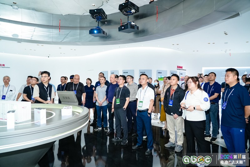 ABEC 2024 | 第11屆中國（廣州）電池新能源產(chǎn)業(yè)國際高峰論壇與會嘉賓參觀考察融捷能源