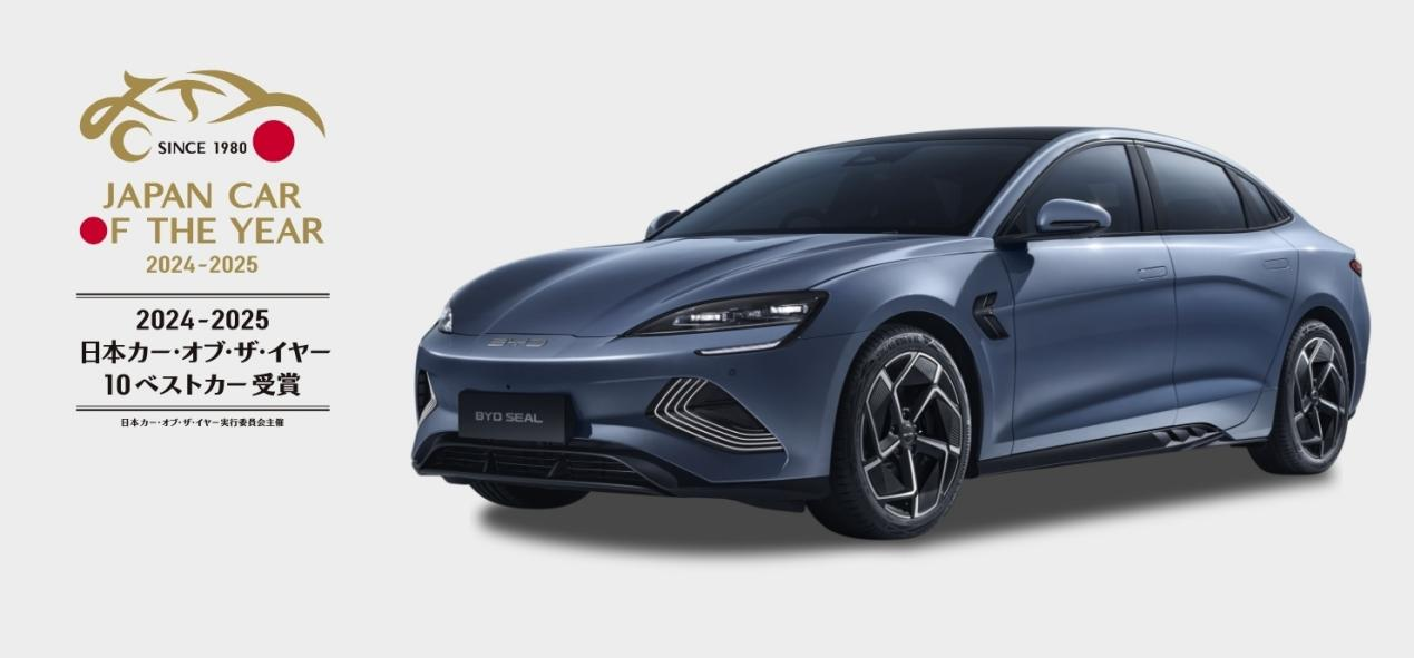 圖2：日本年度風云車-海豹榮膺“十大最佳車型”大獎