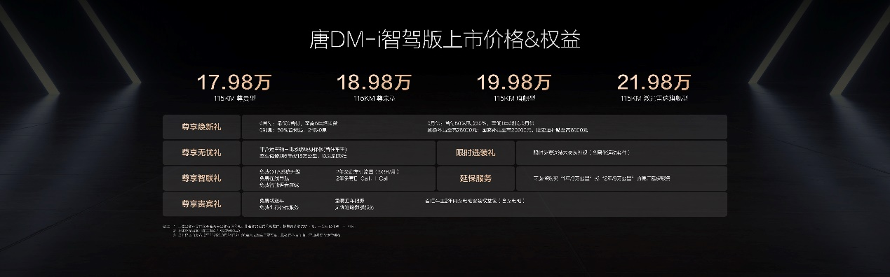 唐DM-i智駕版上市 唐DM-i智駕版上市