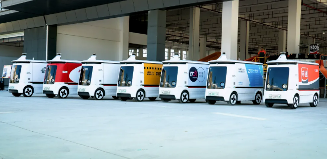 圖/新石器無人車