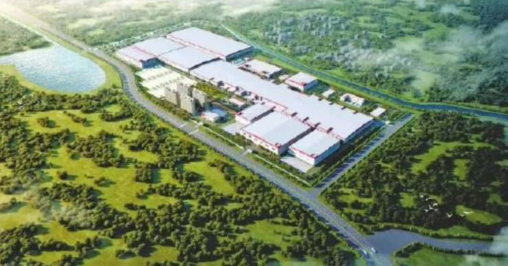 羅源時代新能源電池產業基地項目(一期)效果圖 羅源時代新能源電池產業基地項目(一期)效果圖